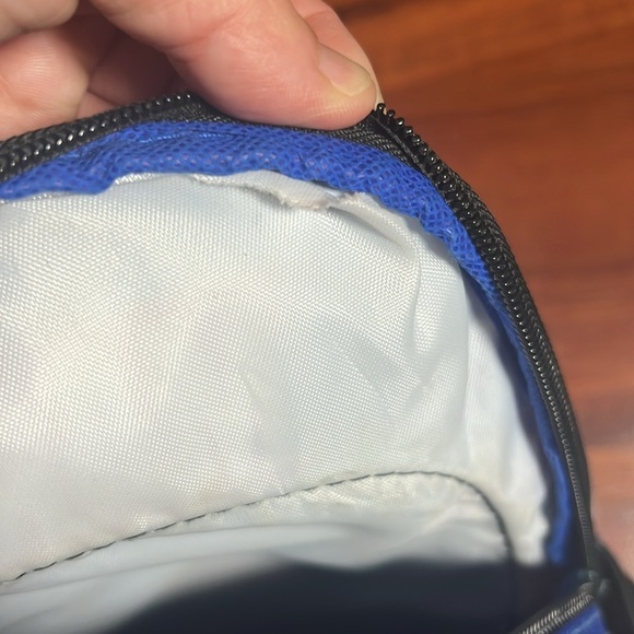 Marvel Mini backpack zipper pocket, blue unisex super heroes carryall kids - Picture 4 of 10